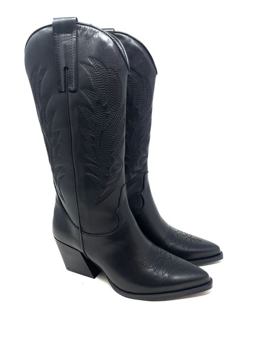 Hoher texanischer Stiefel IL LACCIO | GS1993331VITELLONERO